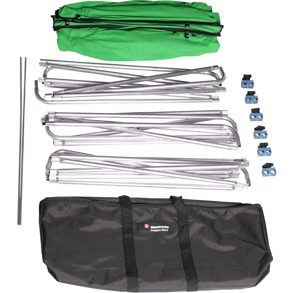 Manfrotto FX Portable Background Kit (Chroma-Key Green, 290x400 CM
