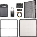 Godox KNOWLED F800R RGB Flexible 4x4 إضاءة 120cm ملونة