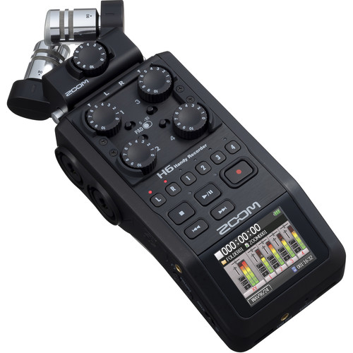 Zoom H6 مسجل صوت