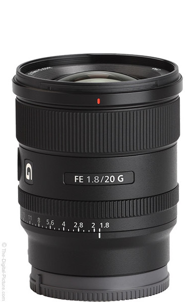 Sony FE 20mm f/1.8 G سوني