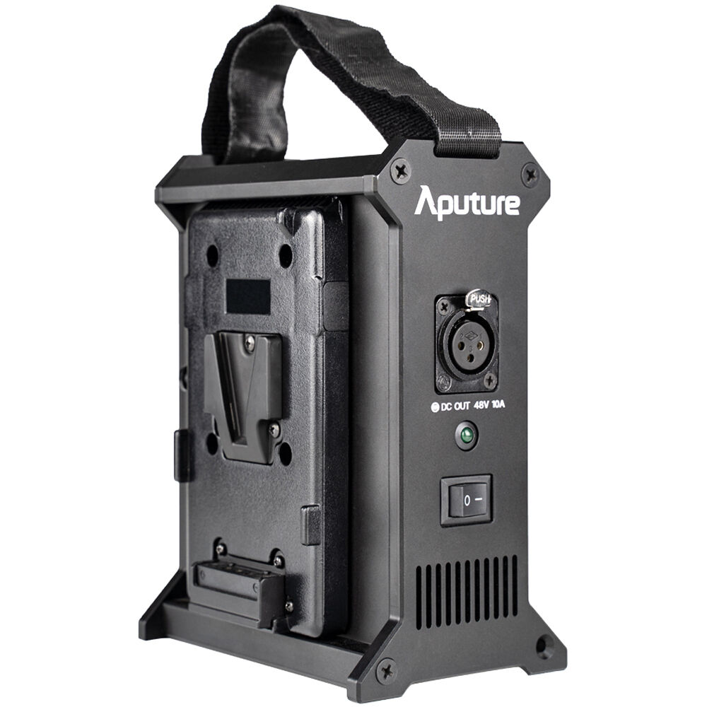 Aputure 2-Bay Battery Power Station (V-Mount) أدابتر بطارية إضاءة