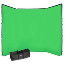 Manfrotto FX Portable Background Kit (Chroma-Key Green, 290x400 CM
