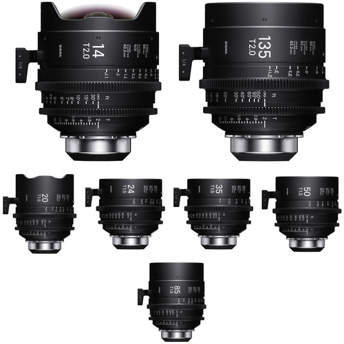 Sigma Cine Kit PL Mount سيقما السينمائية
