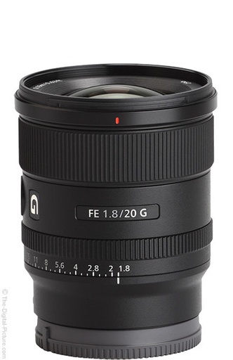 Sony FE 20mm f/1.8 G سوني