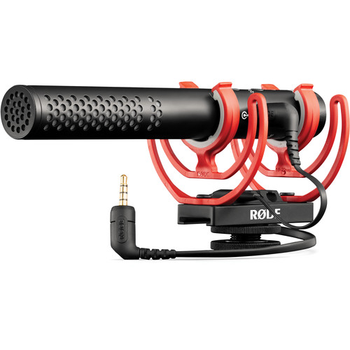 Rode VideoMic NTG Hybrid Analog/USB Camera-Mount Shotgun Microphone مايك