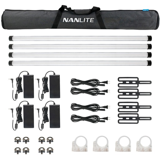 NanLite PavoTube 30C II 117cm RGBWW Tube / Battery (4) Kit إضاءات