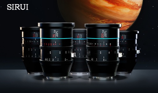 Sirui Jupiter Full-Frame Macro Cine 5-Lens Kit (ARRI PL) عدسات سينمائية ماكرو