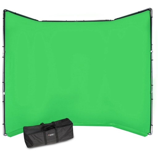 Manfrotto FX Portable Background Kit (Chroma-Key Green, 290x400 CM
