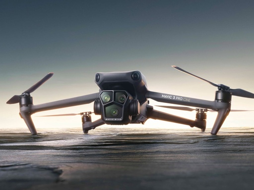 DJI Mavic 3 Pro Cine 5.1K Drone  درون مع مشغل  